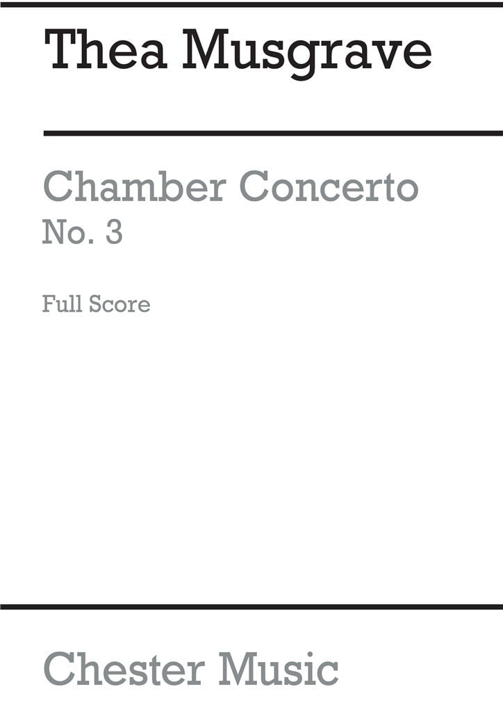 Chamber Concerto No.3